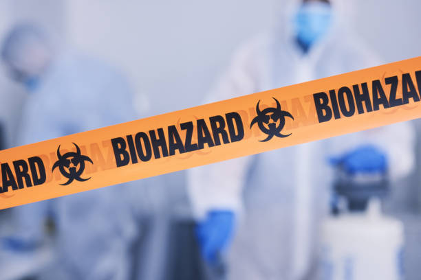 Professional Biohazard Cleanup technician working in Canal Fulton, OH